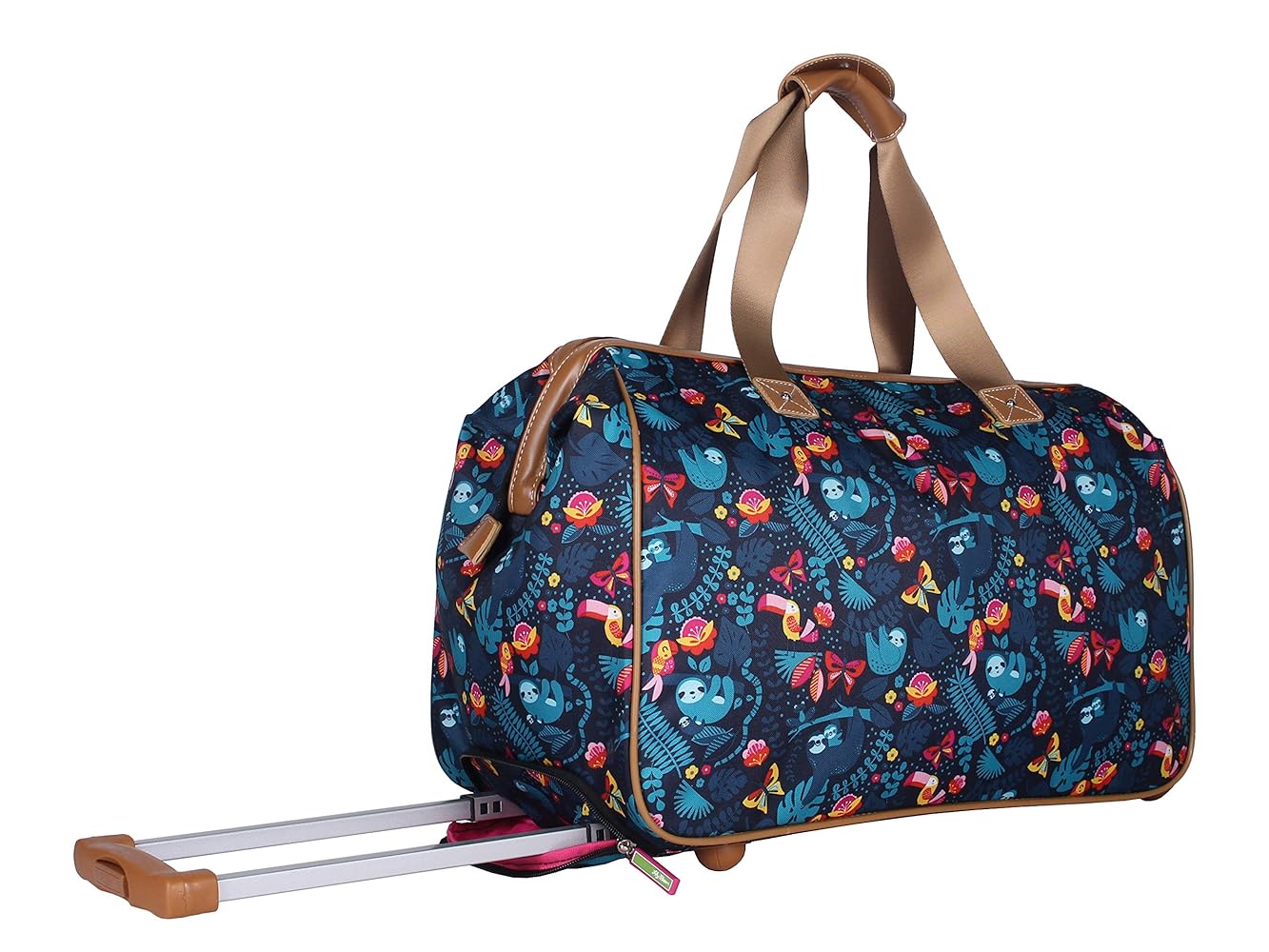 花柄 ダッフル バッグ Amazon | Lily Bloom パターン 22インチ ダッフルバッグ 2